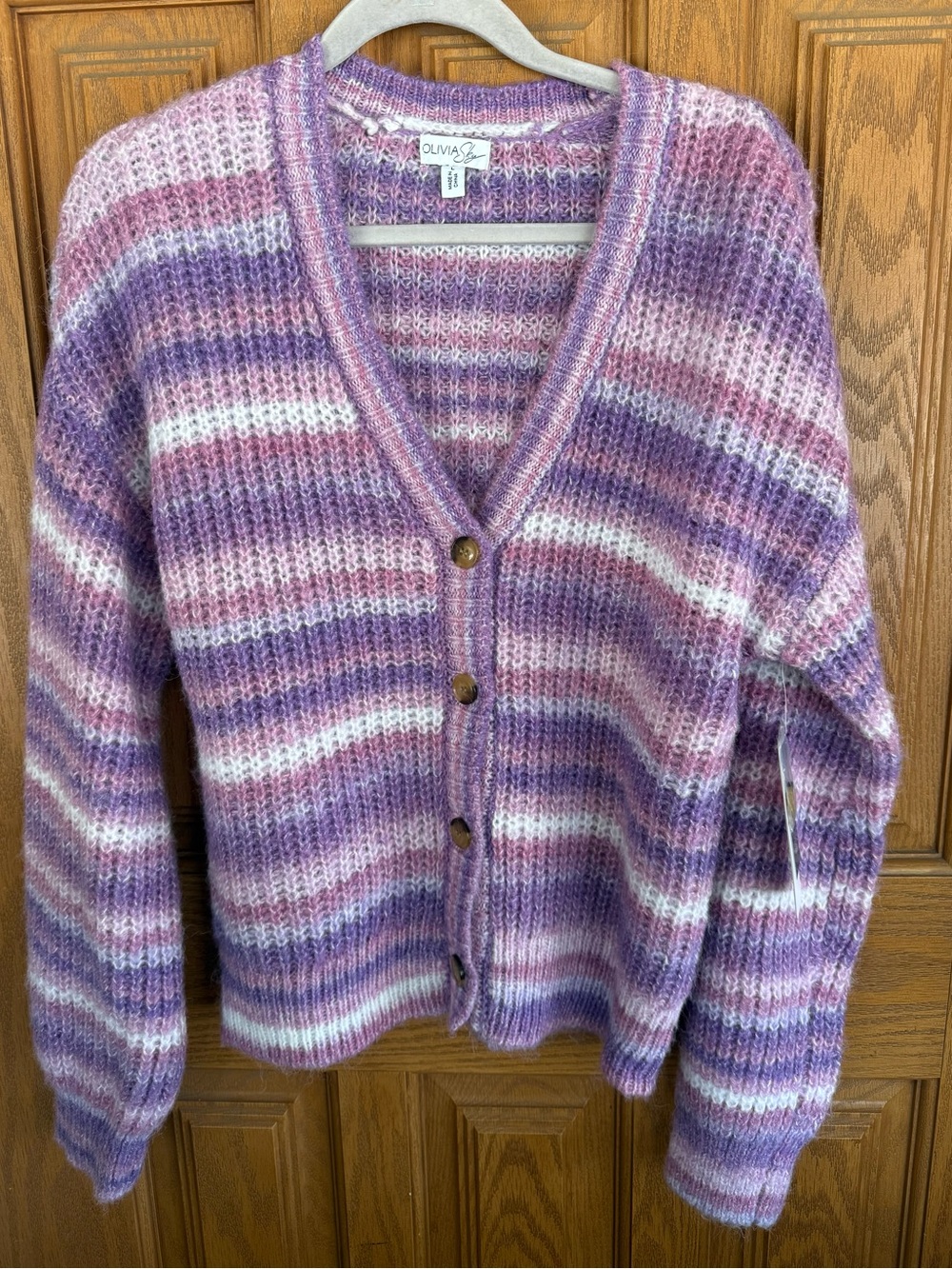 NWT Olivia Sky Striped Sweater
Cardigan L